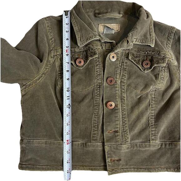 Vintage Y2K Z. Cavaricci Women’s Corduroy Jacket Fits Like L/XL Trucker Indie - Picture 8 of 8